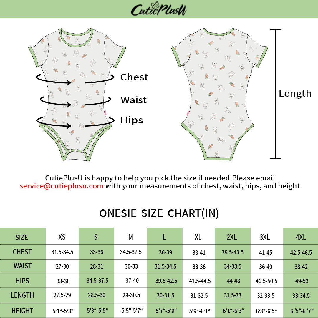 Rabbits love carrots Onesie