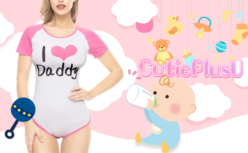 "I LOVE DADDY" Onesie - PINK