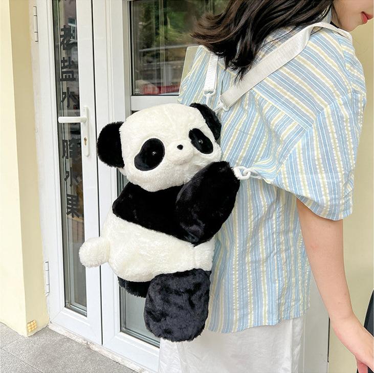 Plush Backpack - Little Panda