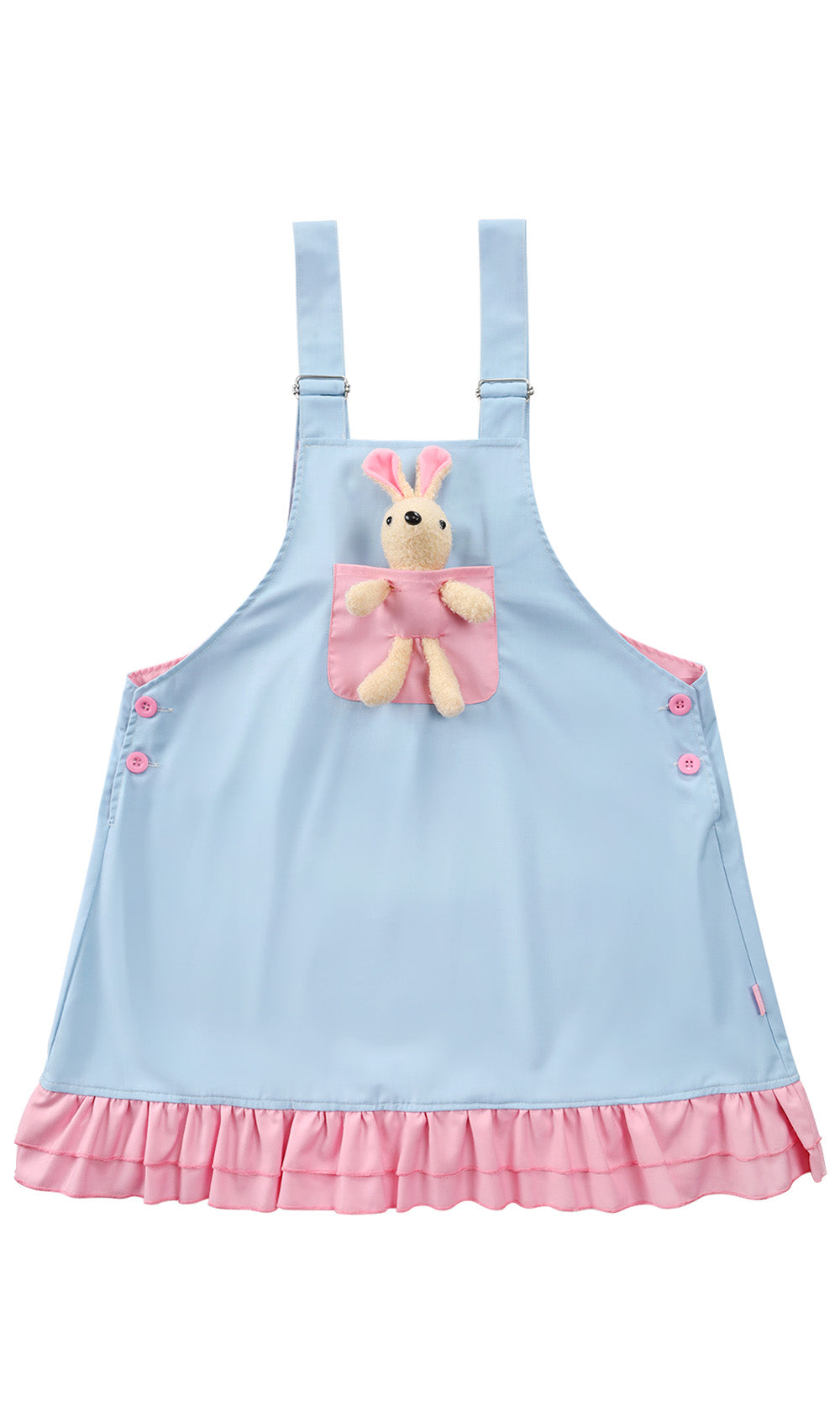 Bunny Baby Overall Dress - Blue