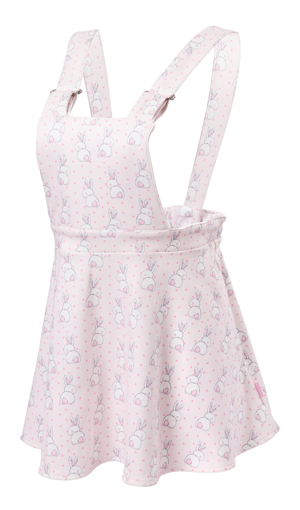 Sweet Bunny Overall-Pink