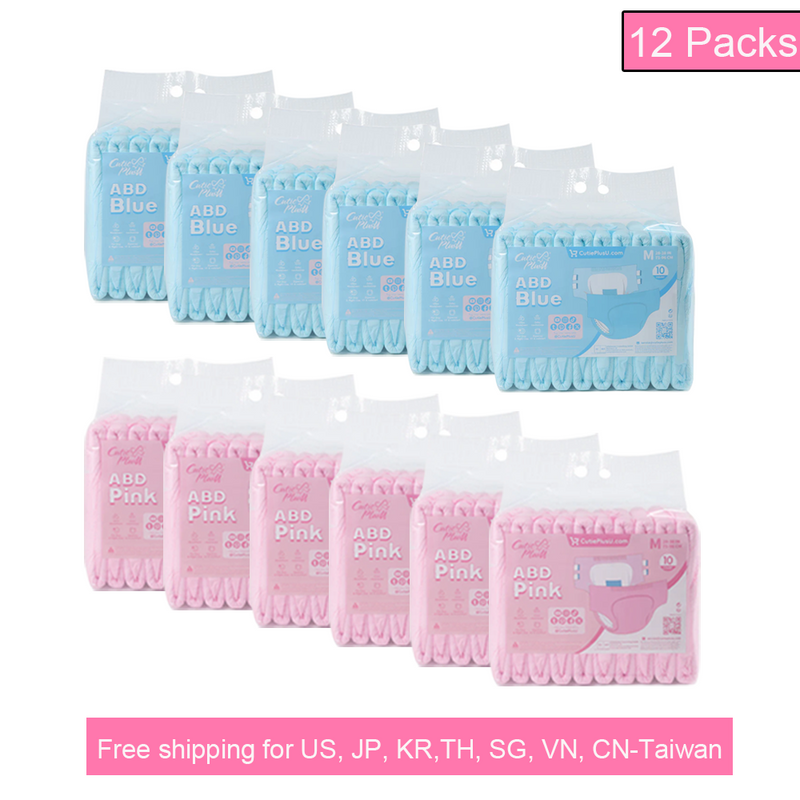 ABD Pink+Blue - 12 Packs