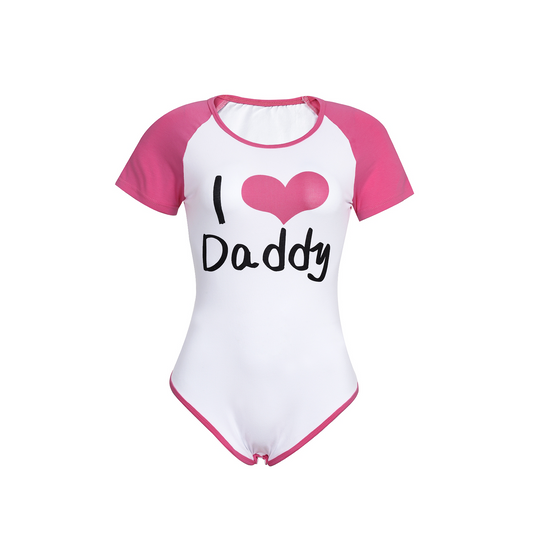 "I LOVE DADDY" Onesie - PINK