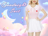 Goodnight Skirt Set-Pink