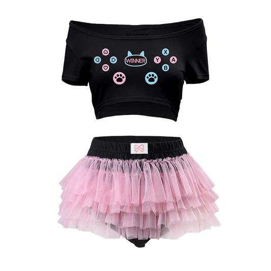 Gamer Girl Set - Black