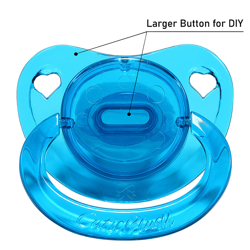Adult-Crystal Pacifiers Set Big Shield 2 Pack-Pink, Blue – CutiePlusU