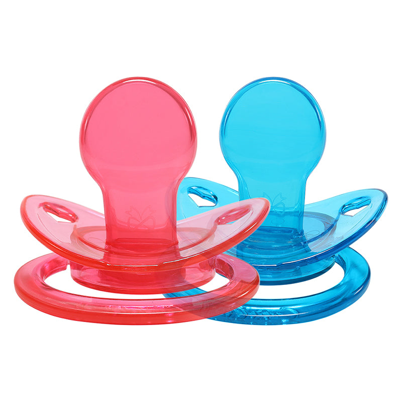 Adult-Crystal Pacifiers Set Big Shield 2 Pack-Pink, Blue – CutiePlusU