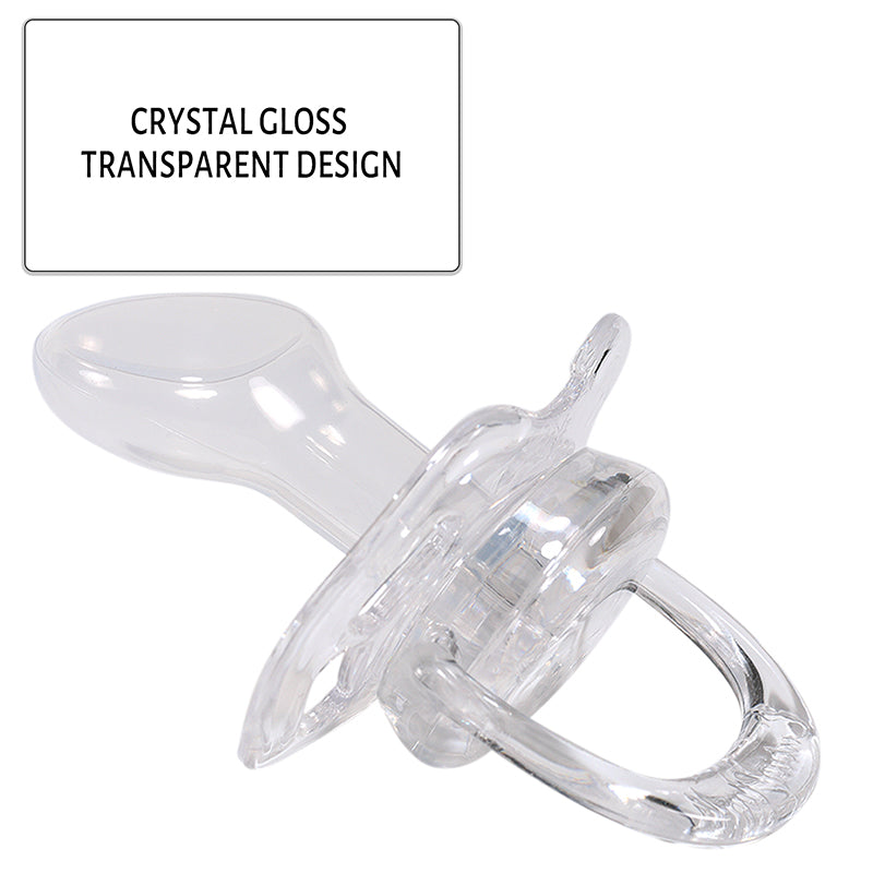 Crystal Butterfly Pacifier 2 Pack- Black,White