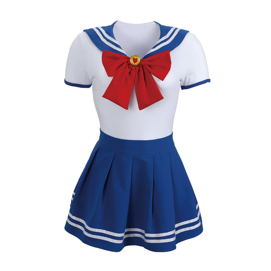 Magical Sailor Skirt Set-Blue