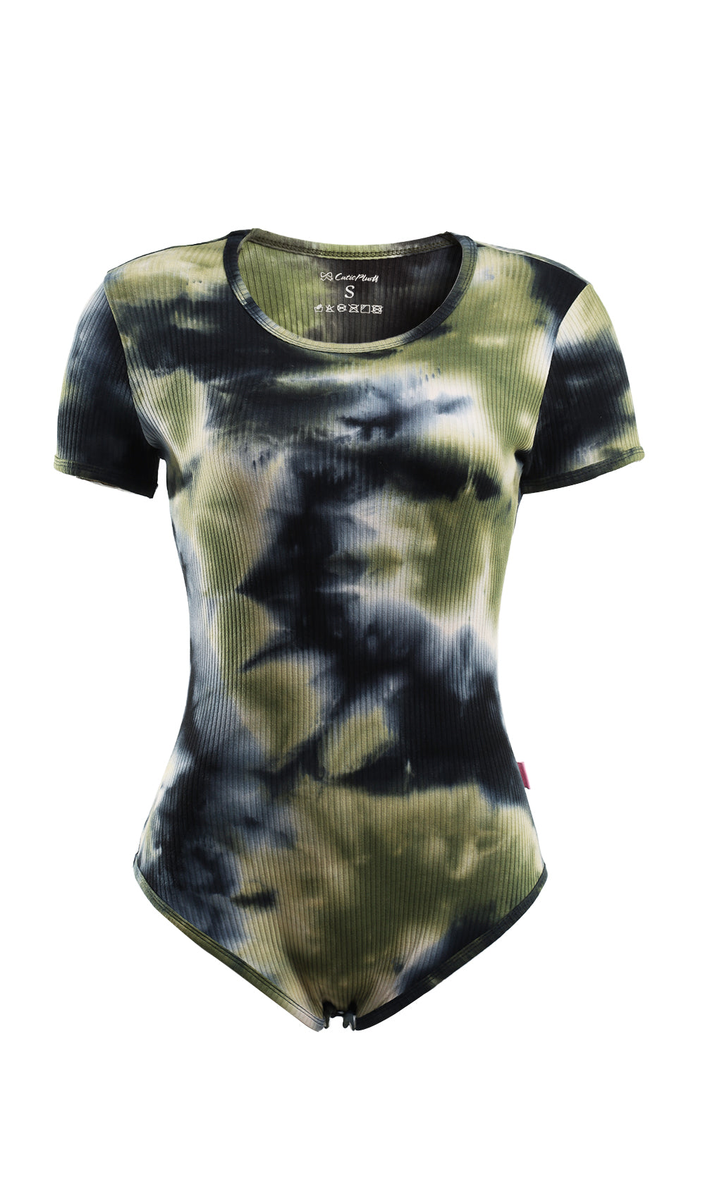 Tie-dyed Series Onesie-Black