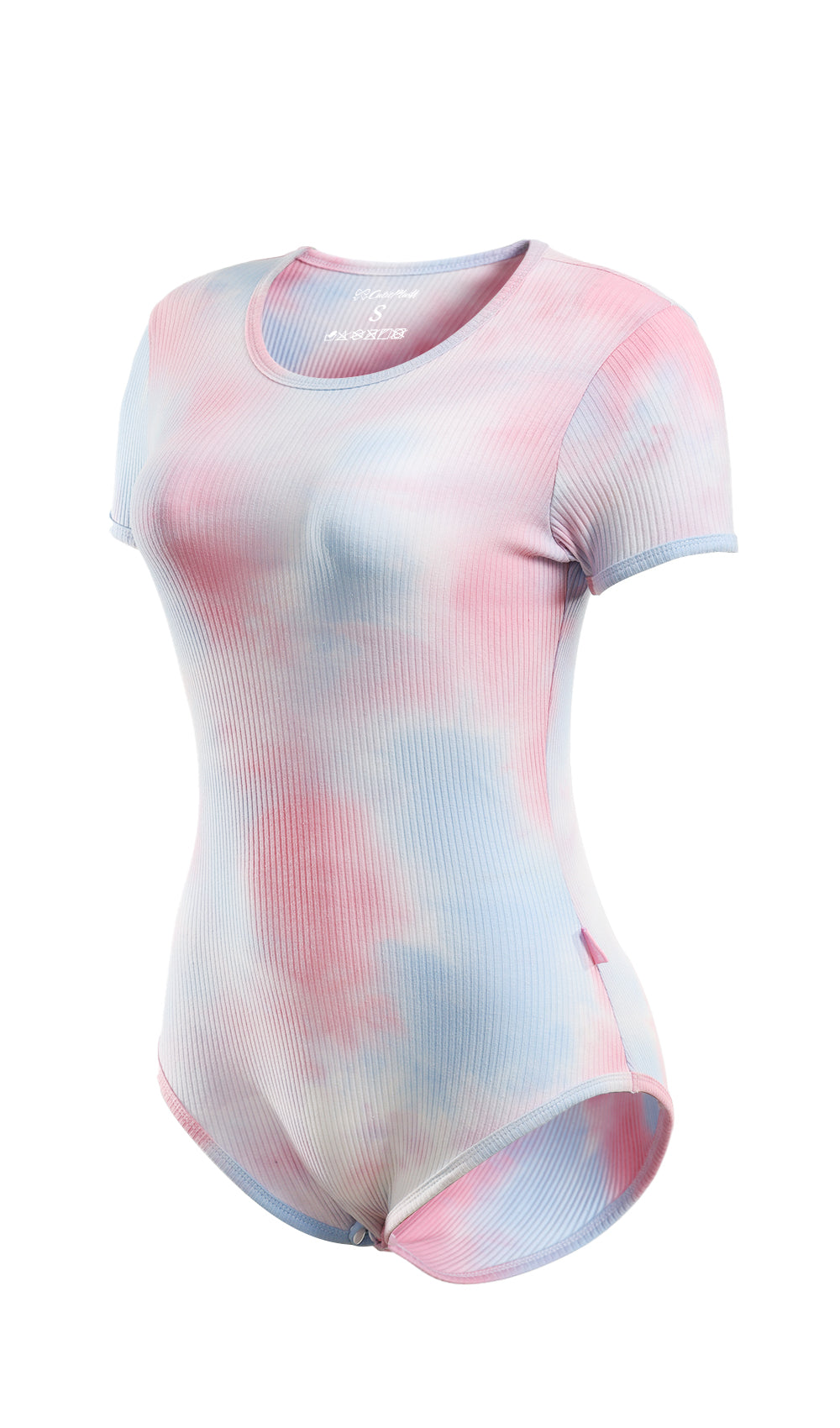 Tie-dyed Series Onesie-Pink