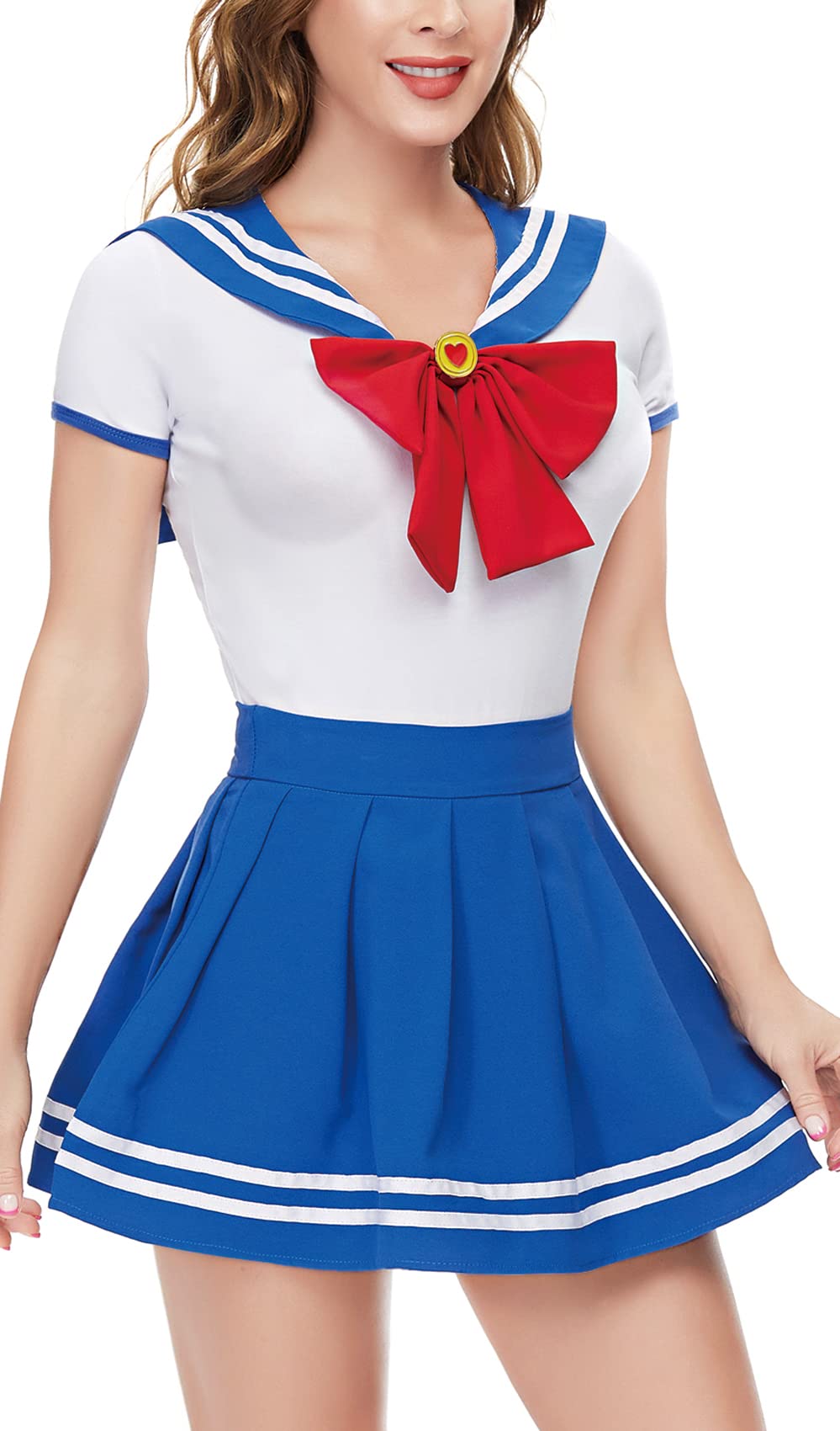 Magical Sailor Skirt Set-Blue