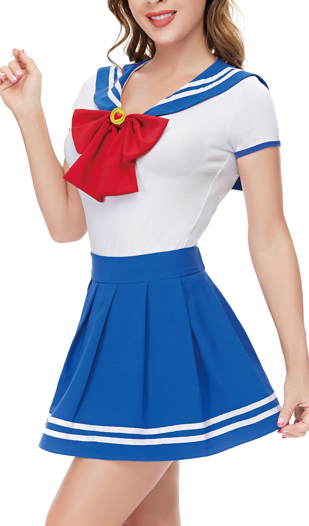 Magical Sailor Skirt Set-Blue